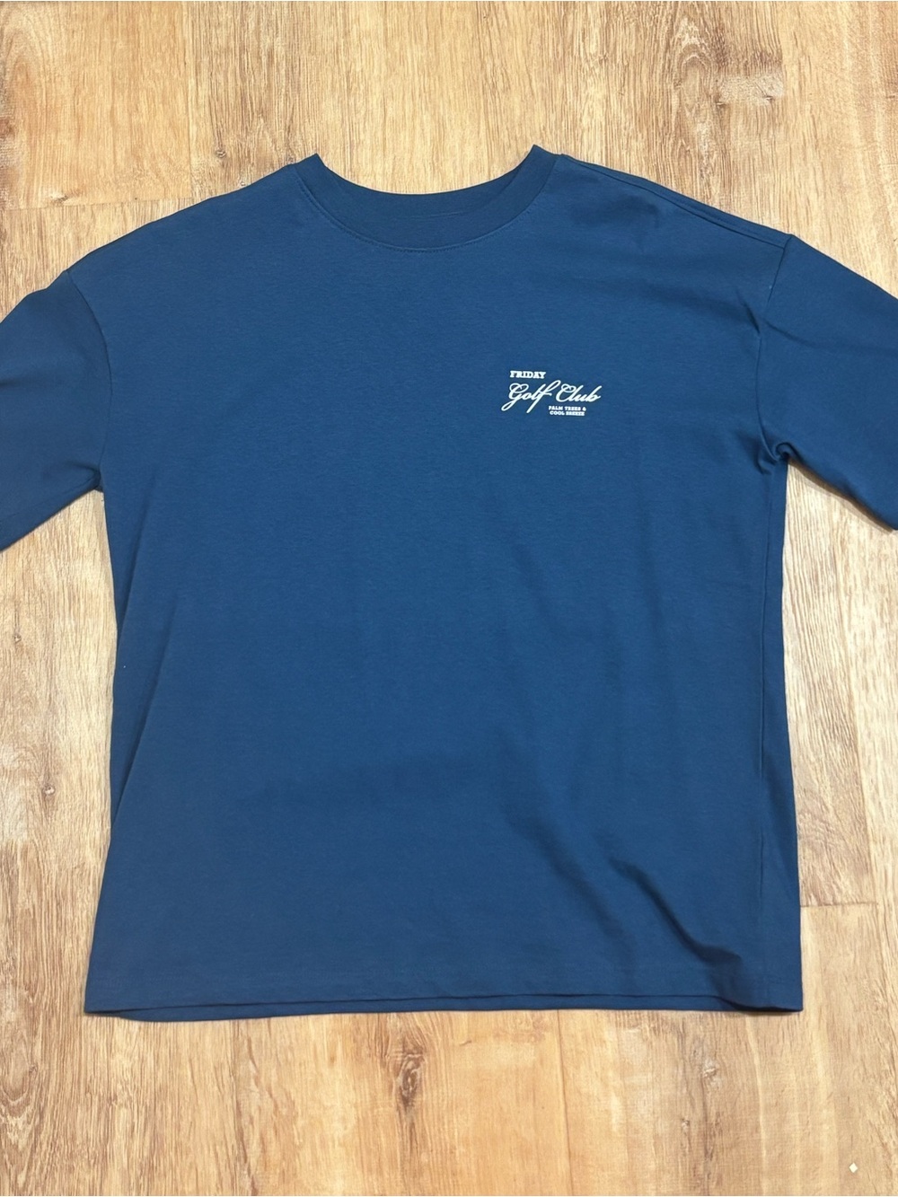 Old Navy Navy Blue 'Golf Club' Short Sleeve Crewneck Tee